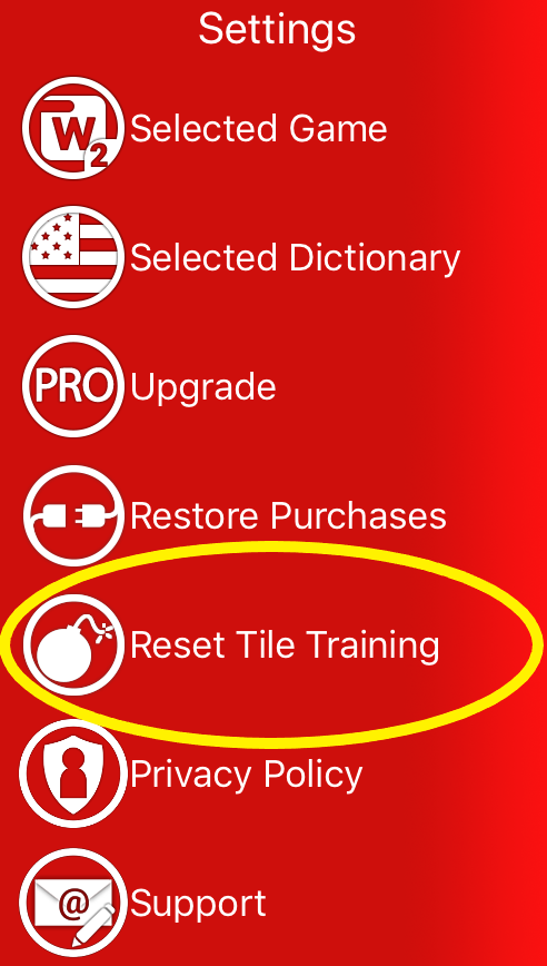 iOS Snap Cheats Reset Tile Training