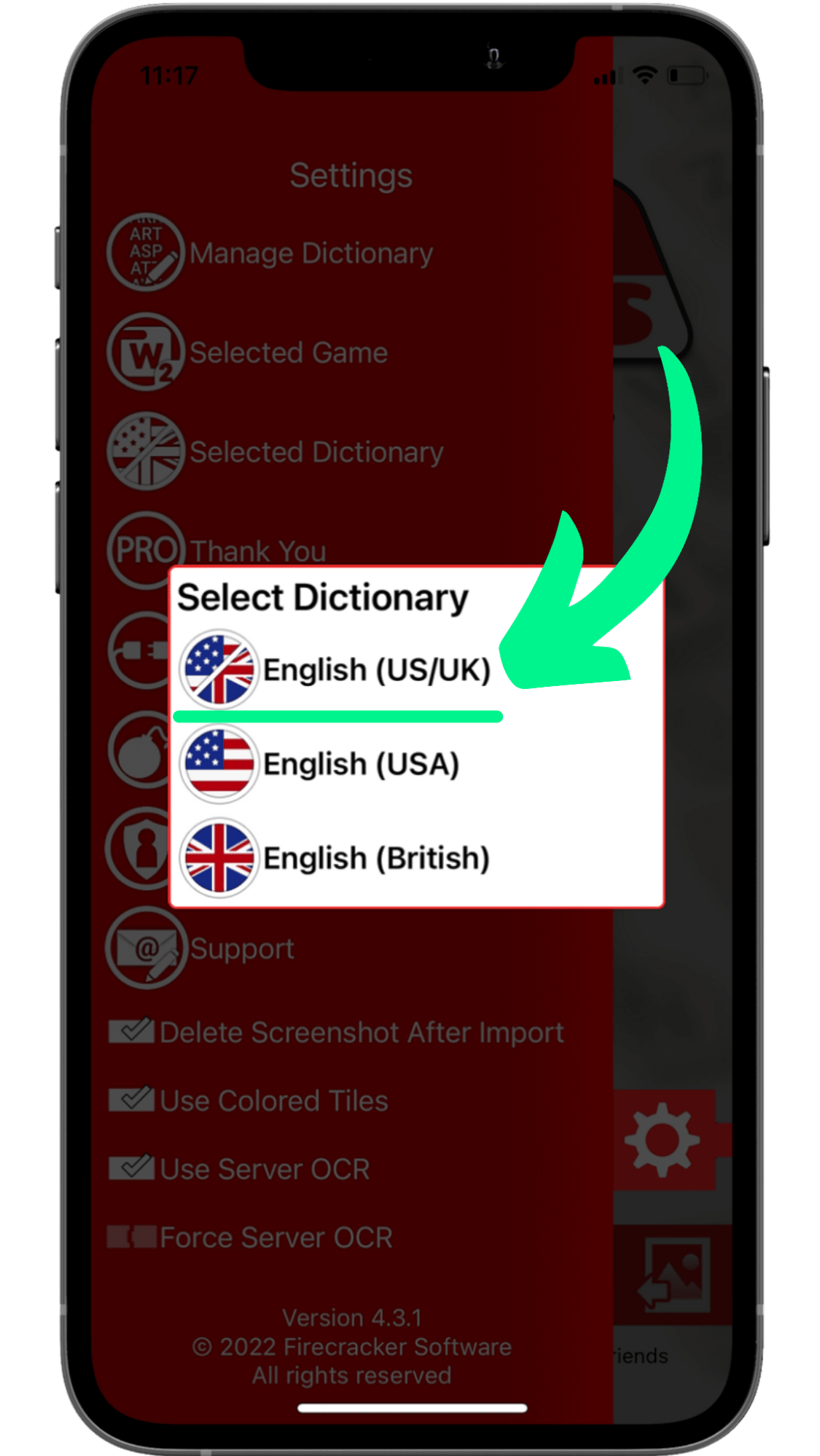 English (US/UK)