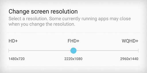 Change Screen Resolution