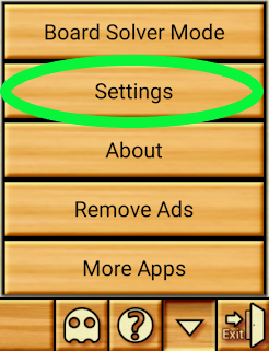 Android Wordbreaker Settings