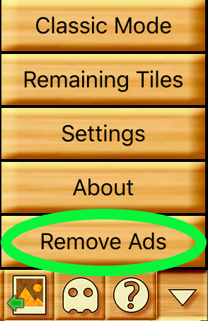 iOS Wordbreaker Remove Ads